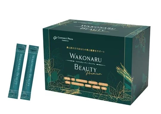 Wakonaru Beauty Premium Matcha-Flavored Stick Supplement